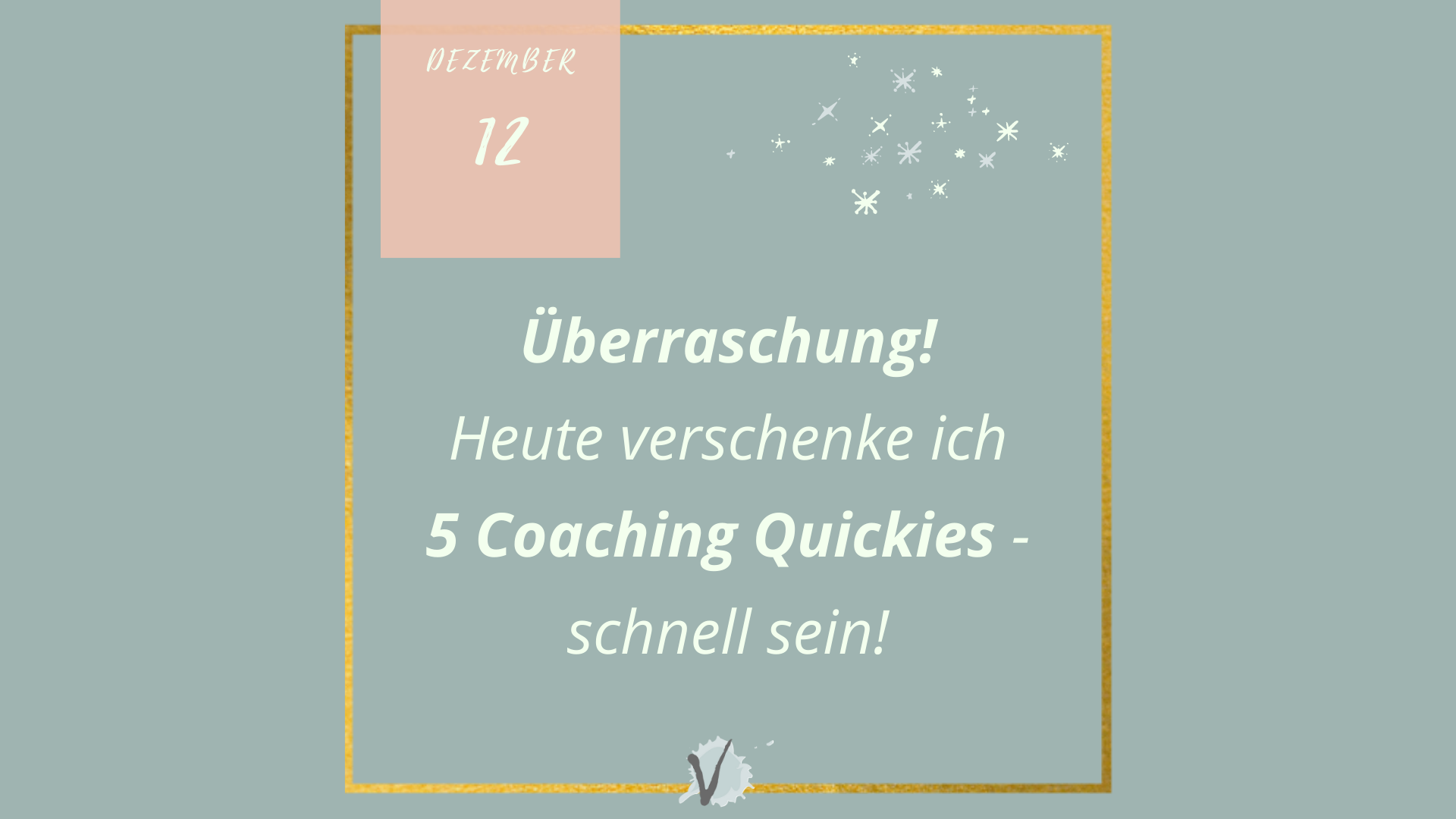 Read more about the article Überraschung im 12. Türchen!